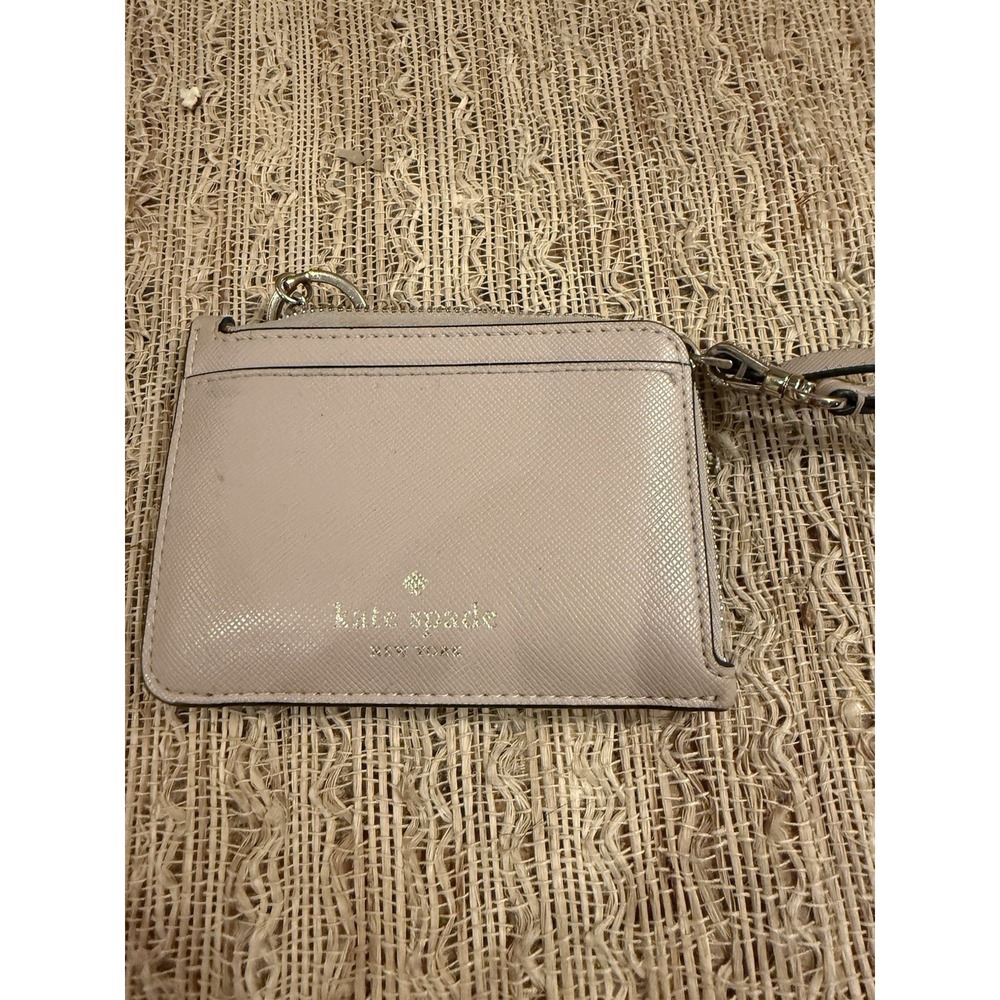 Kate Spade Schuyler Small Wristlet Card Holder Warm Beige KE701